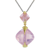 Silver Bright Pink Necklace - penelope-it.com